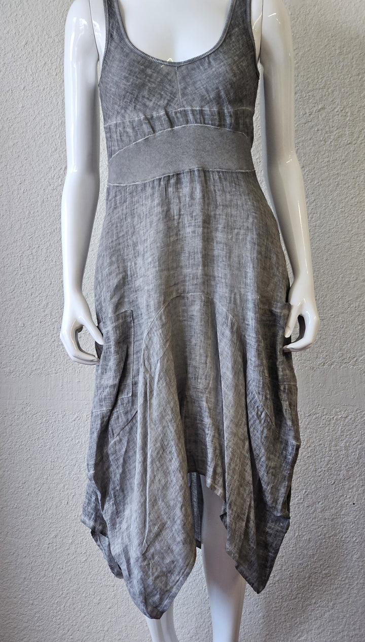 INIZIO ITALY Linen  Sleeveless Magic Dress