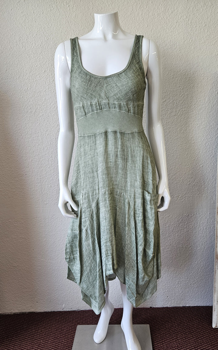 INIZIO ITALY Linen  Sleeveless Magic Dress