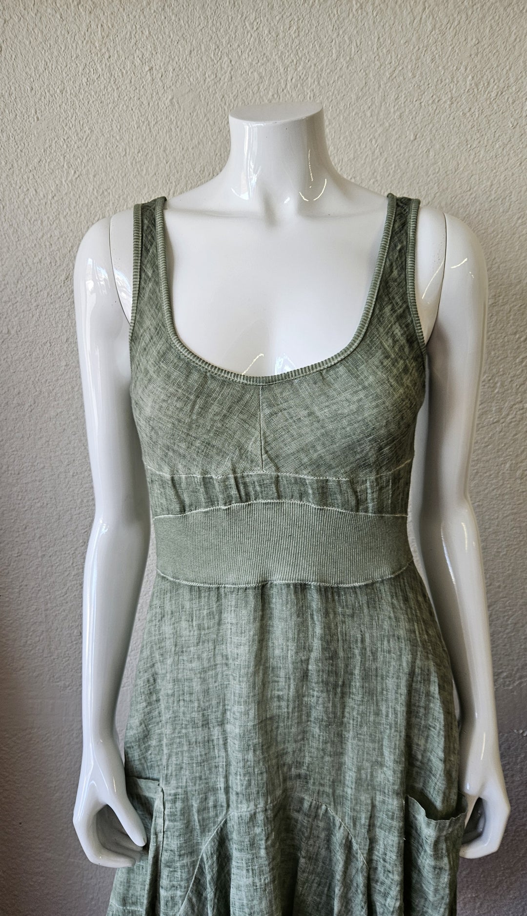 INIZIO ITALY Linen  Sleeveless Magic Dress