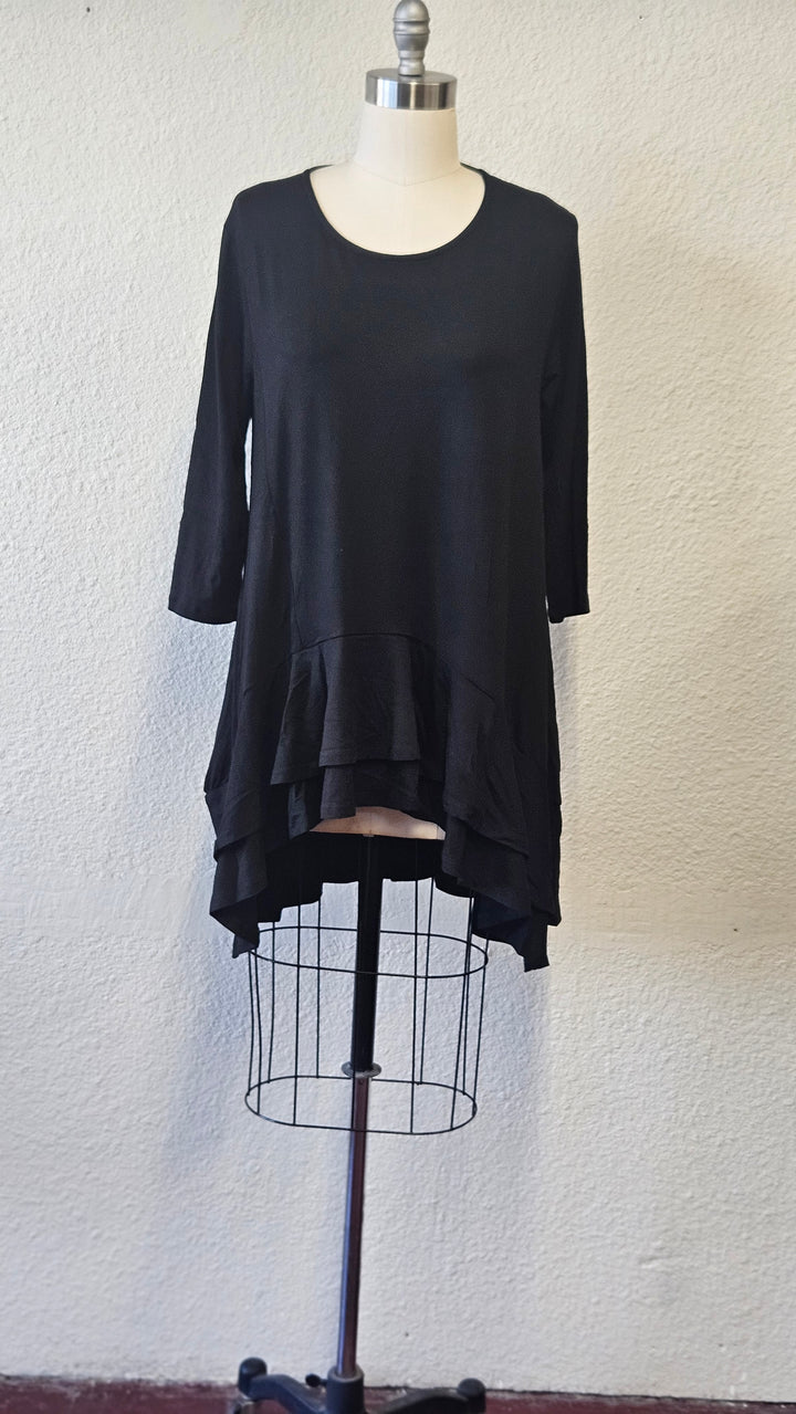 Kozan Verona Tunic In Black-Katze Boutique