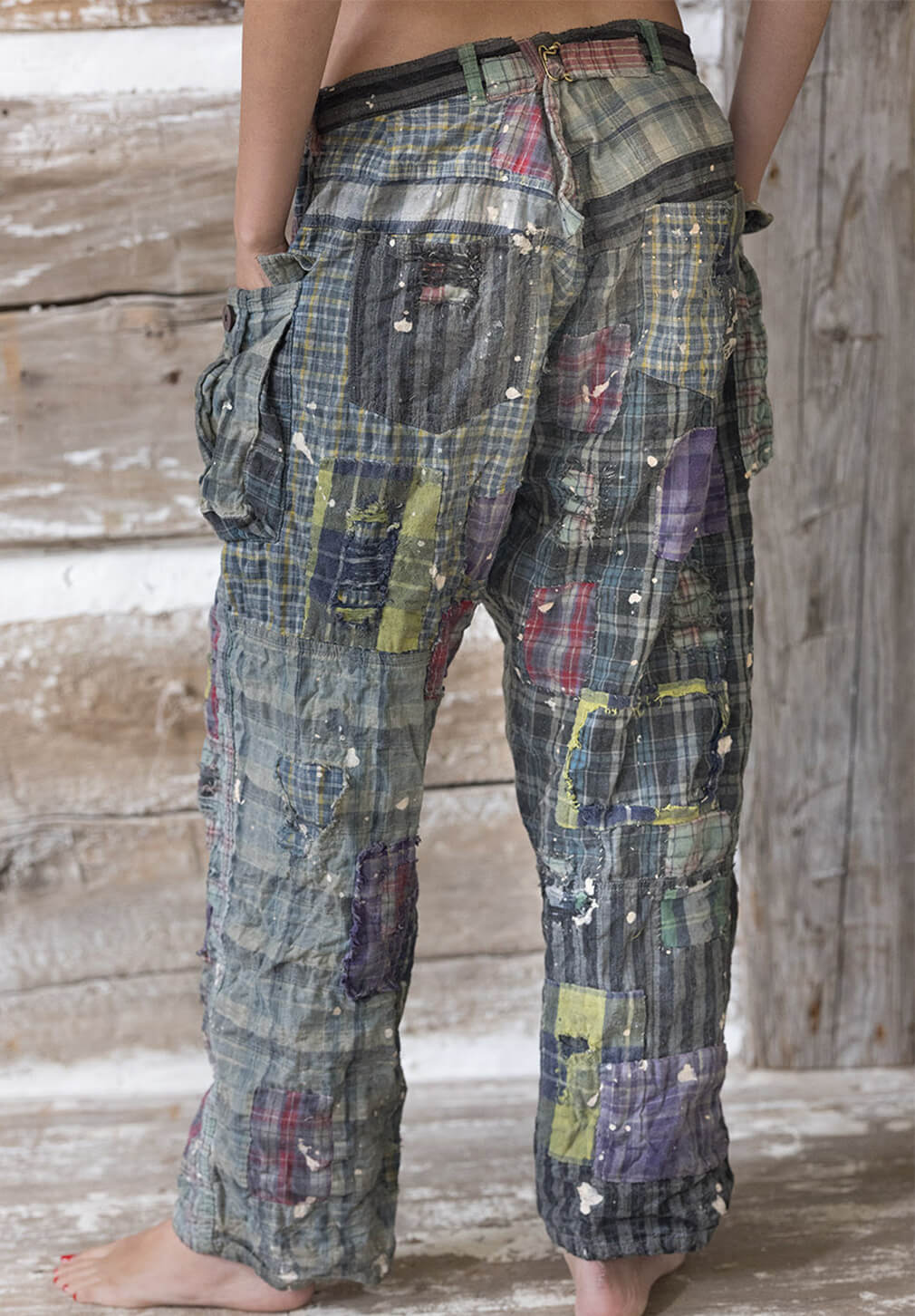 Magnolia Pearl Oxford Cargo Pants=Katze Boutique