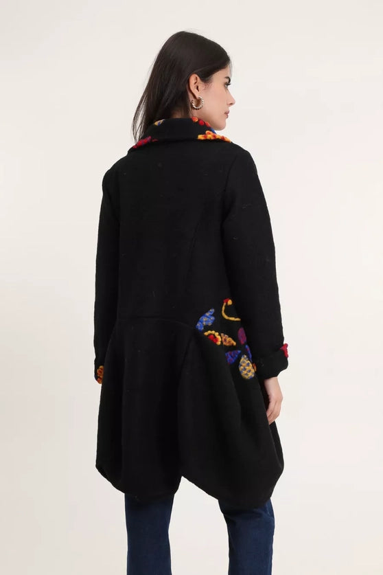 Made In Italy Wool Coat-Katze Boutique