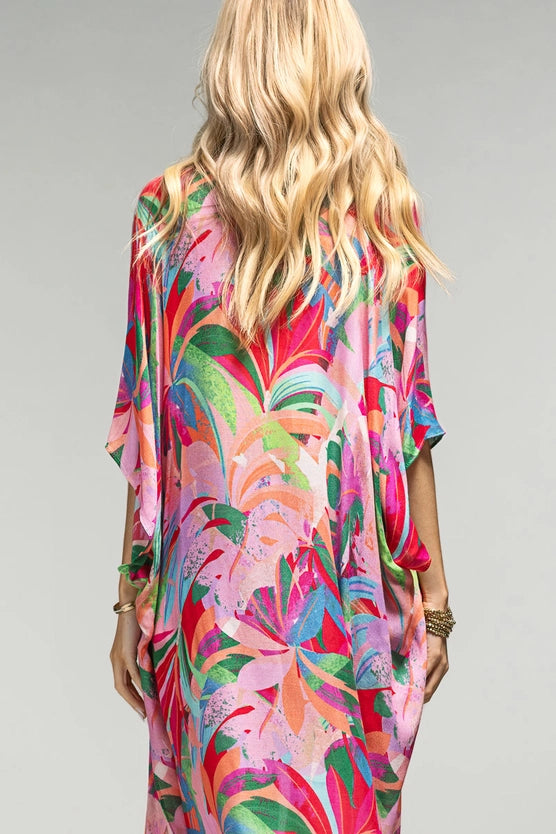 Botanical Floral Kimono-Katze Boutique