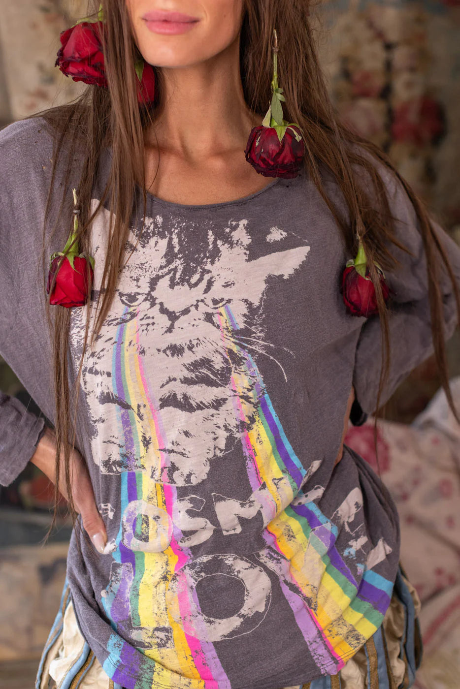 Magnolia Pearl Cosmic Love Viggo Tee Ozzy-Katze Boutique