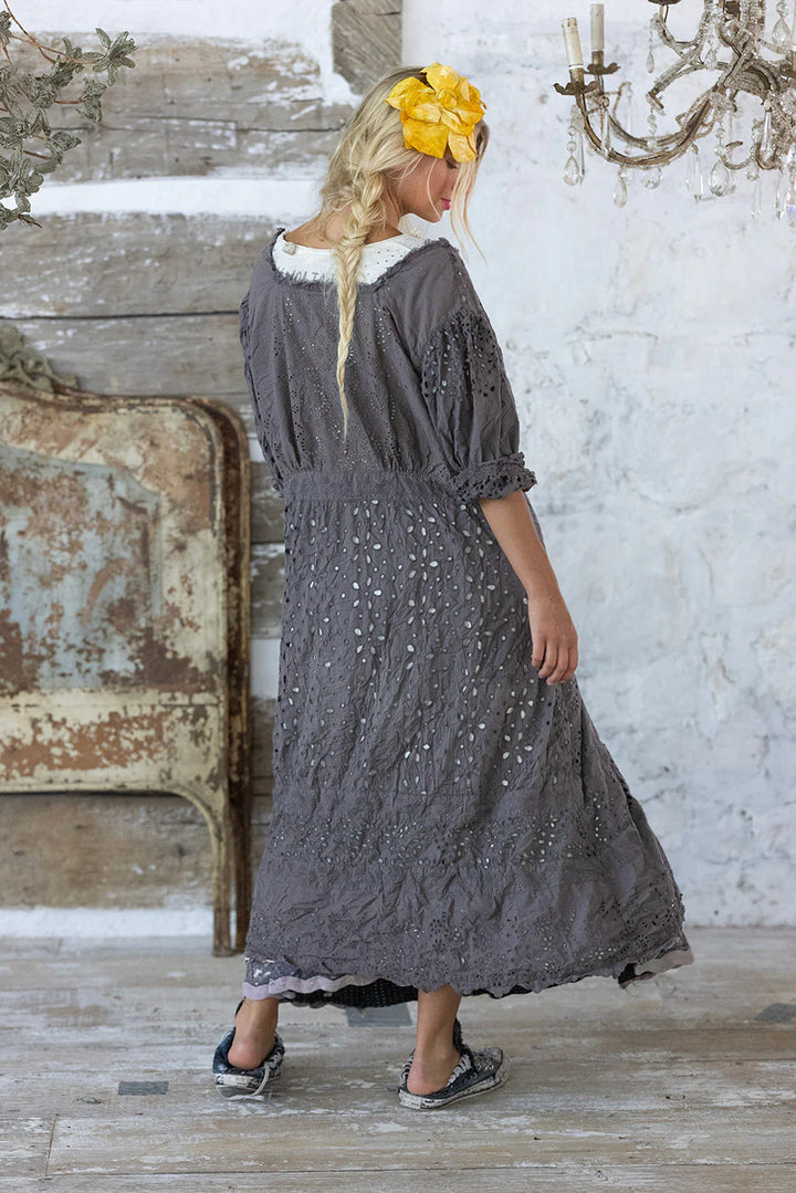 Magnolia Pearl Eyelet Maevry Dress-Katze Boutique