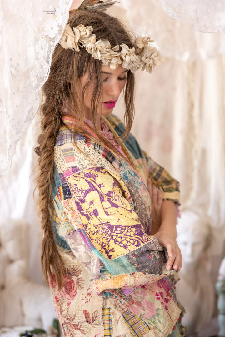 Magnolia Pearl Patchwork Decker Kimono-Katze Boutique