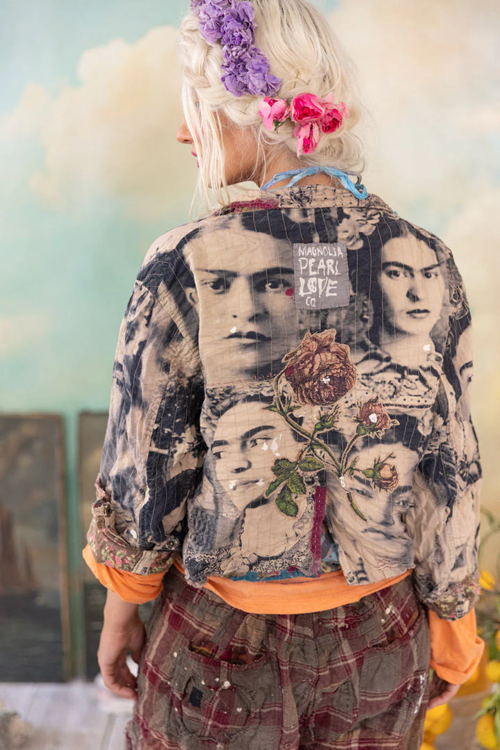 Magnolia Pearl Faces Of Frida Kelley Jacket-Katze Boutique