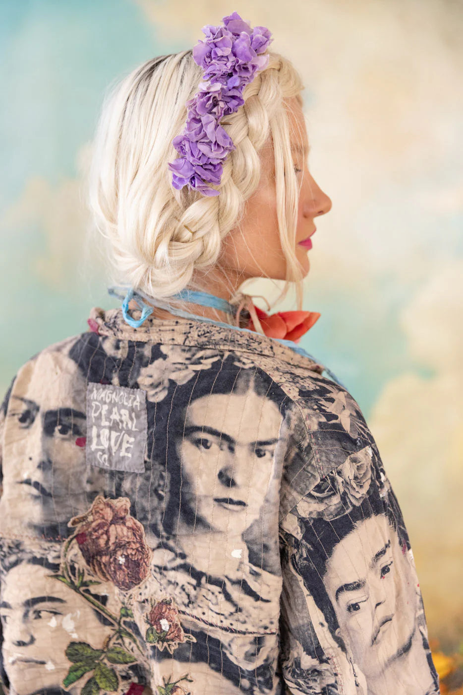 Magnolia Pearl Faces Of Frida Kelley Jacket-Katze Boutique