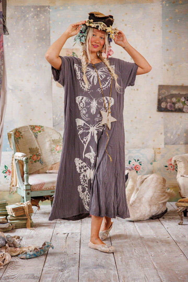 Magnolia Pearl Butterfly Totem T Dress-Katze Boutique