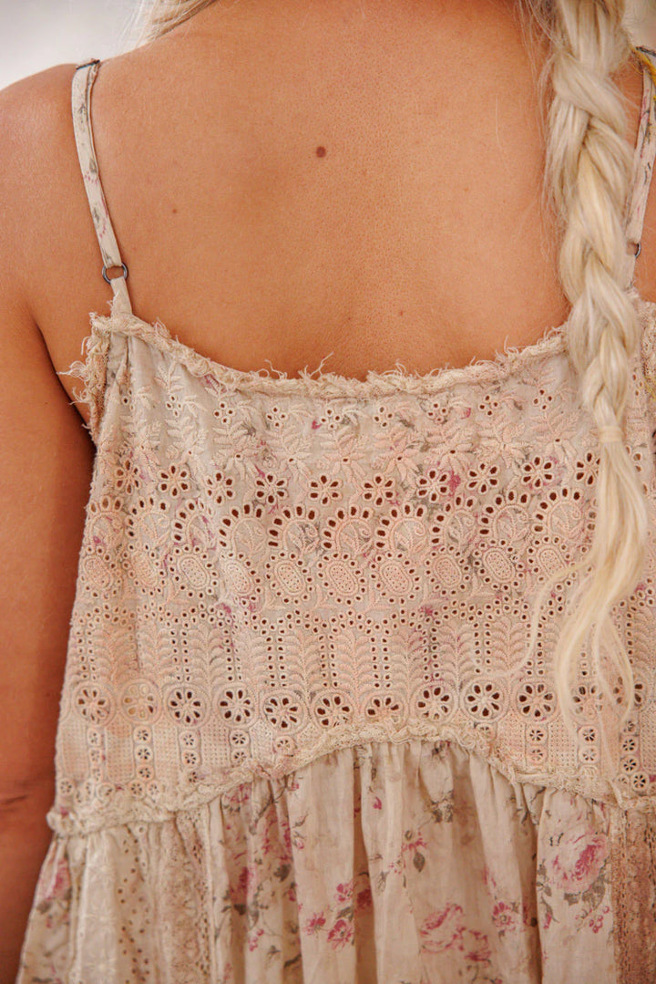 Magnolia Pearl Eyelet Esti Cami Dress-Katze Boutique