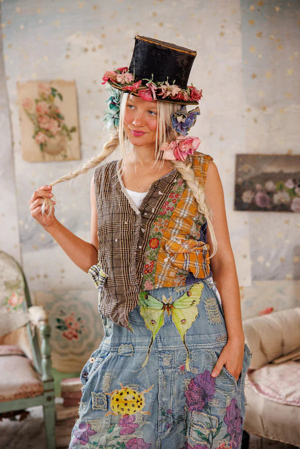 Magnolia Pearl Patchwork Andriy Vest-Katze Boutique