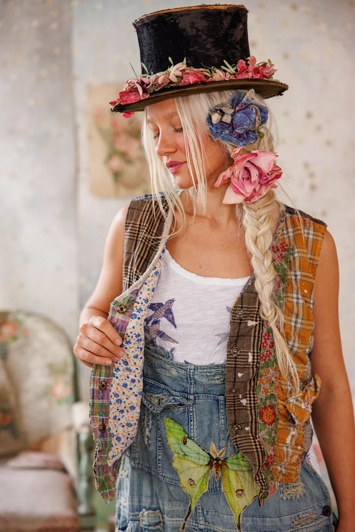 Magnolia Pearl Patchwork Andriy Vest-Katze Boutique