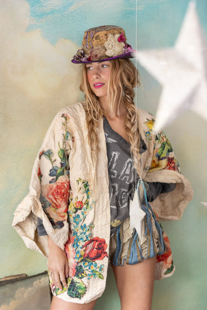 Magnolia Pearl Quilted Daigo Kimono-Katze Boutique