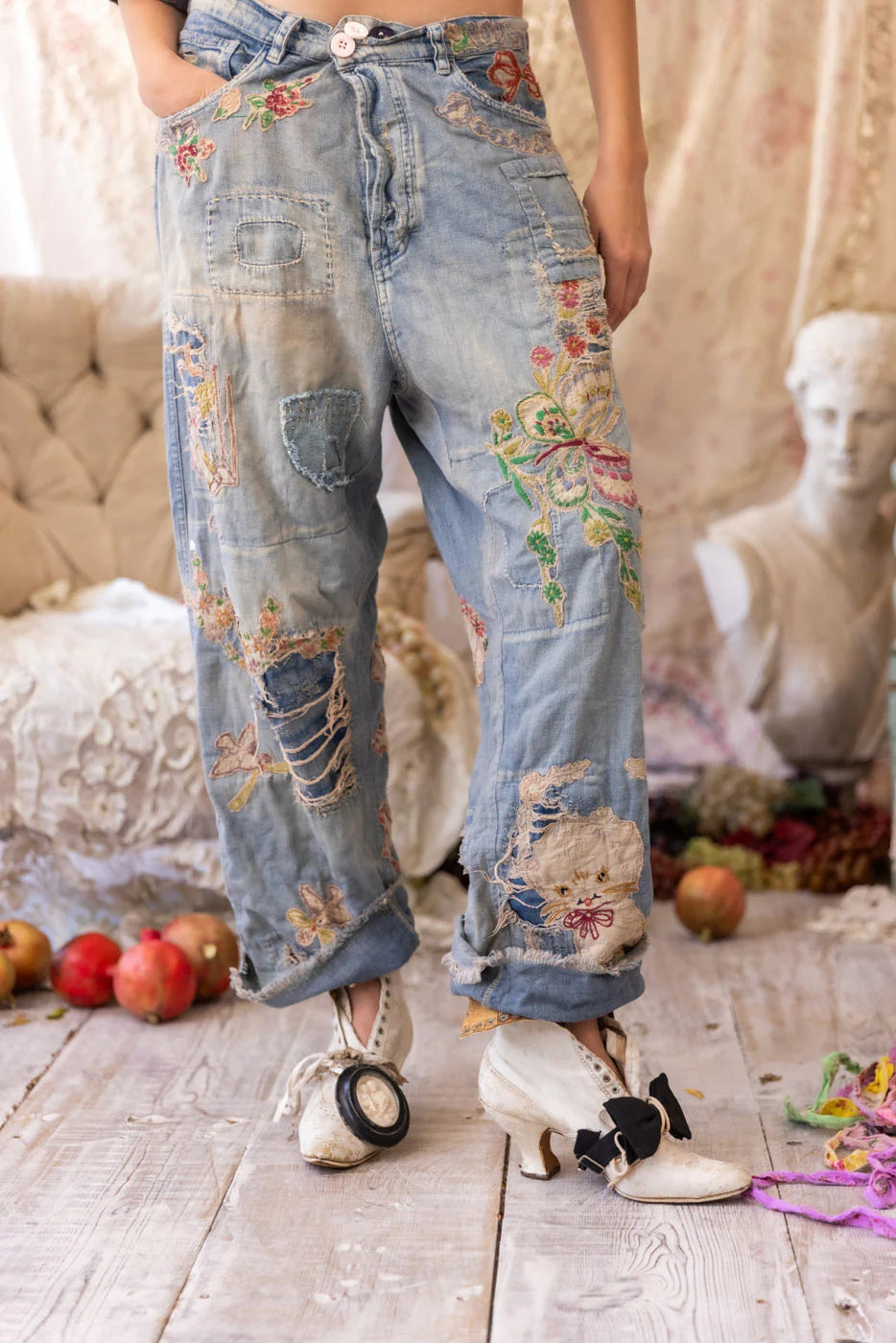 Magnolia Pearl Lil Friends Miners Denim-Katze Boutique