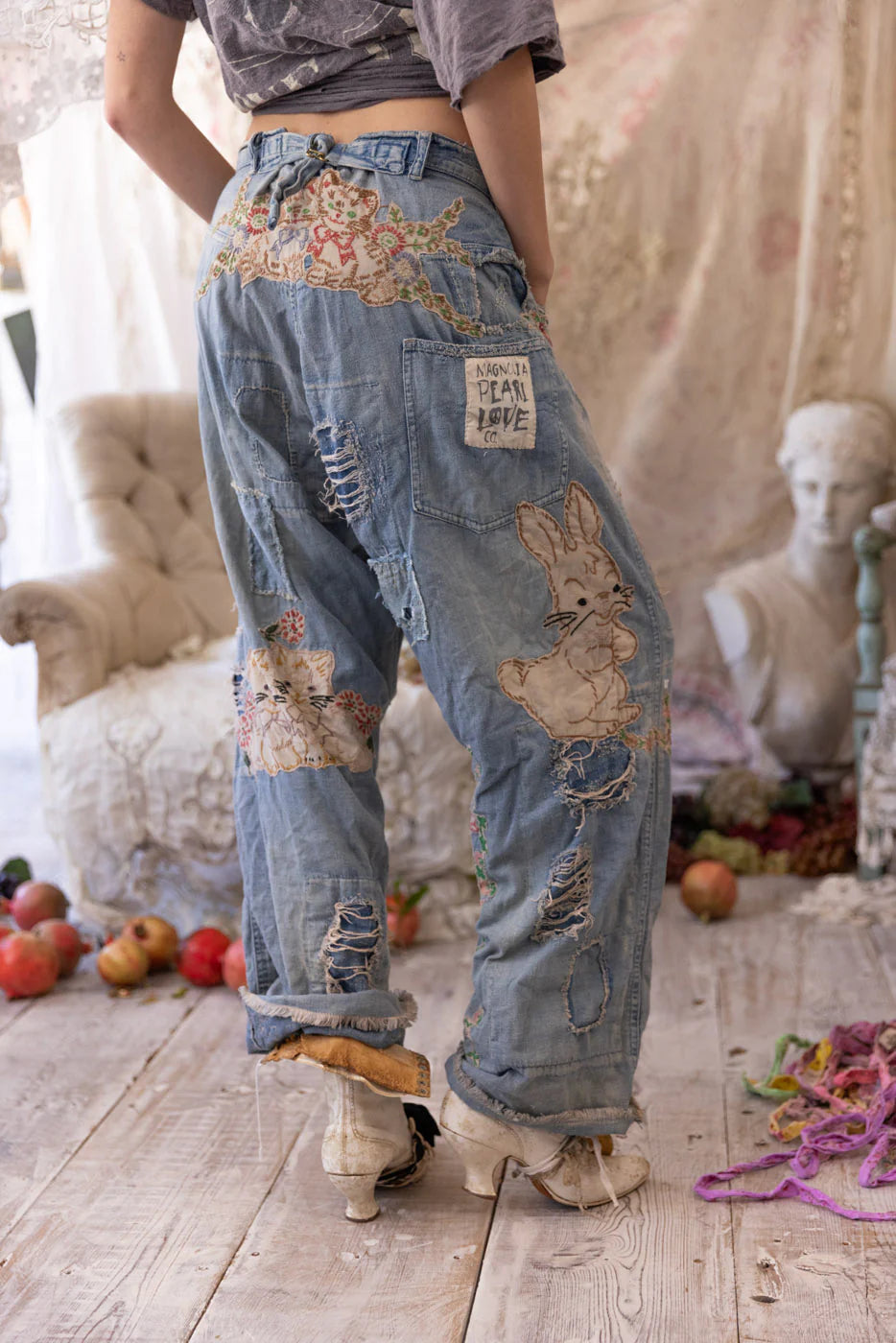 Magnolia Pearl Lil Friends Miners Denim-Katze Boutique