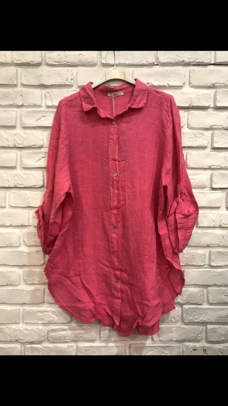 Made In Italy Linen Shirt