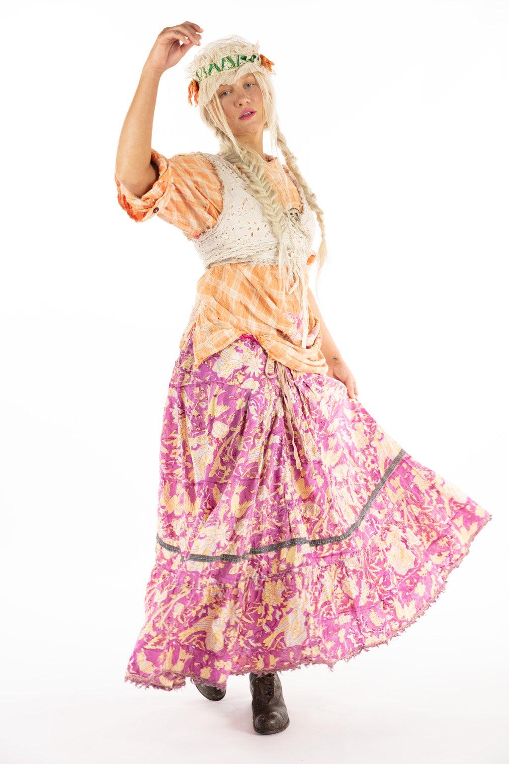 Magnolia Pearl Nepali Peasant Skirt-Katze Boutique