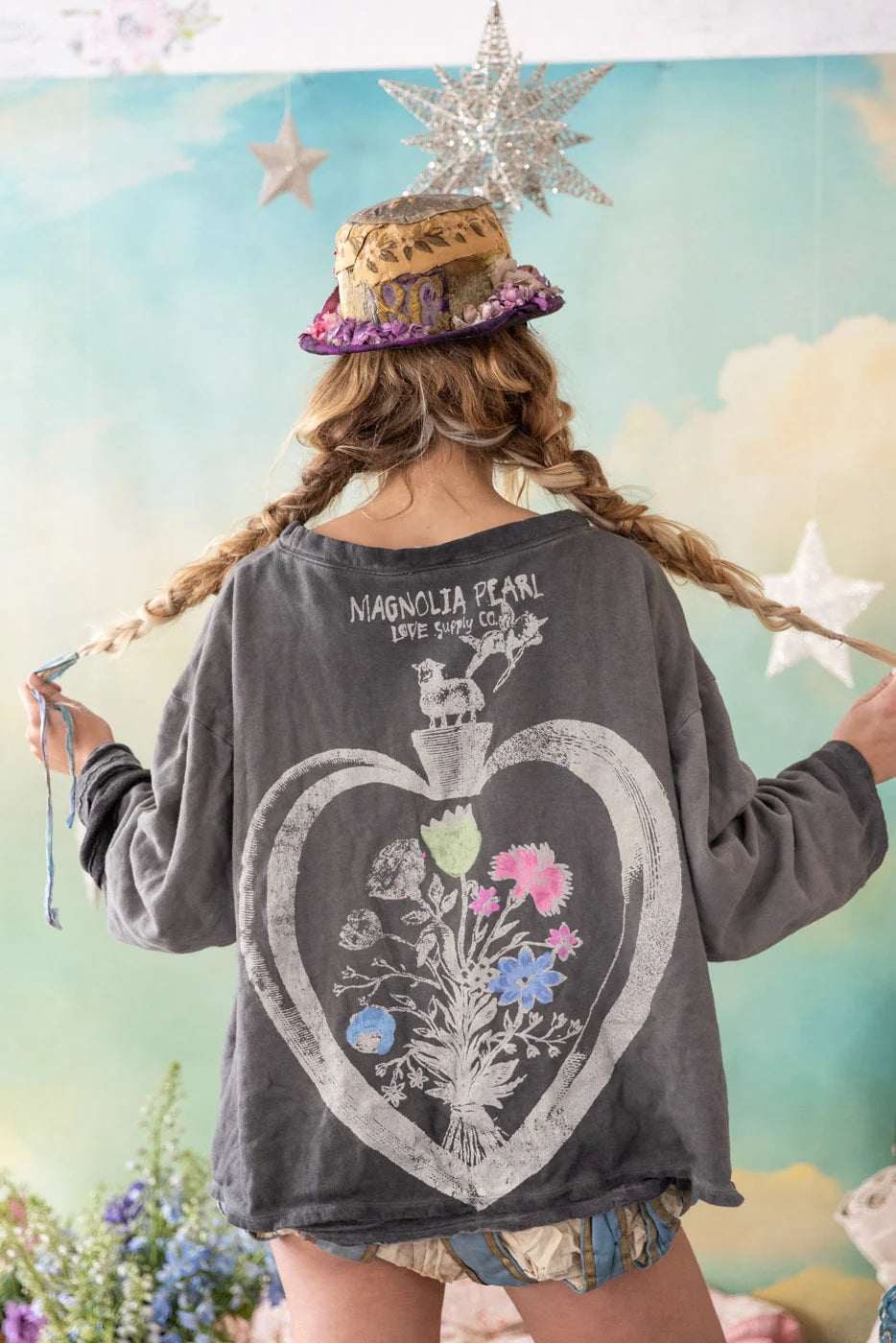 Magnolia Pearl BS After Forever Hermosa Sweatshirt-Katze Boutique